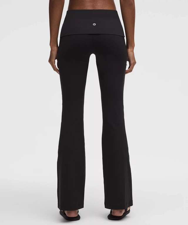 Lululemon athletica Groove Nulu Foldover-Waist Flared Pant at