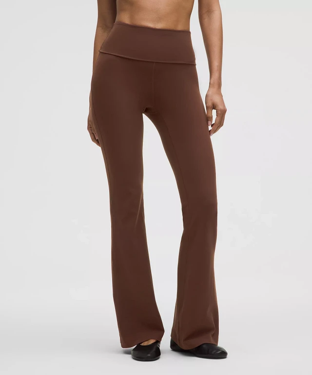Lululemon athletica Groove Nulu Foldover-Waist Flared Pant at