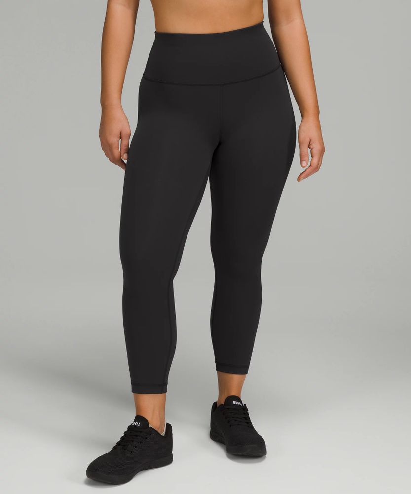 Lululemon wunder under hot sale high rise crop