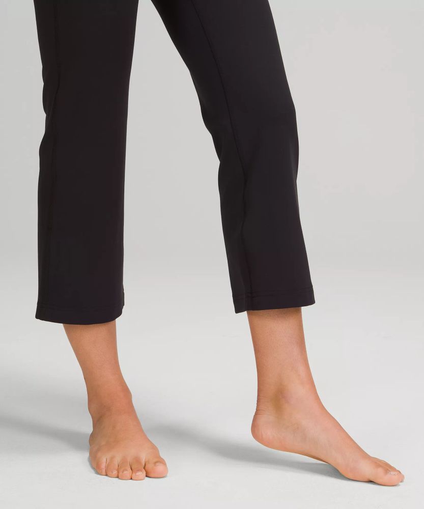 Lululemon crop pants hot sale with slits