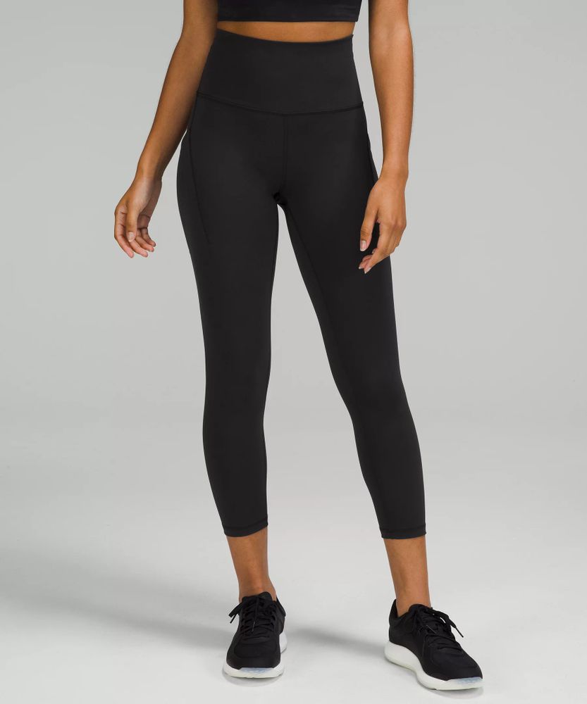 Lululemon athletica Wunder Train High-Rise Crop with Pockets 23