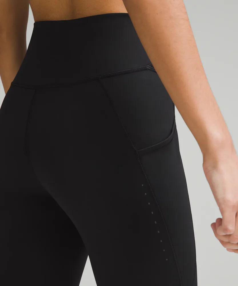 Lululemon crops sale with pockets