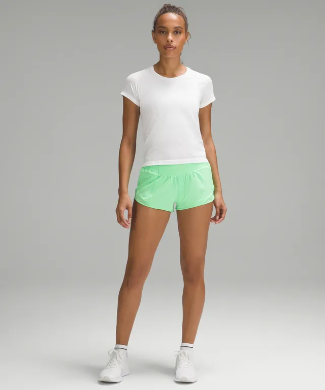 Light green best sale lululemon shorts