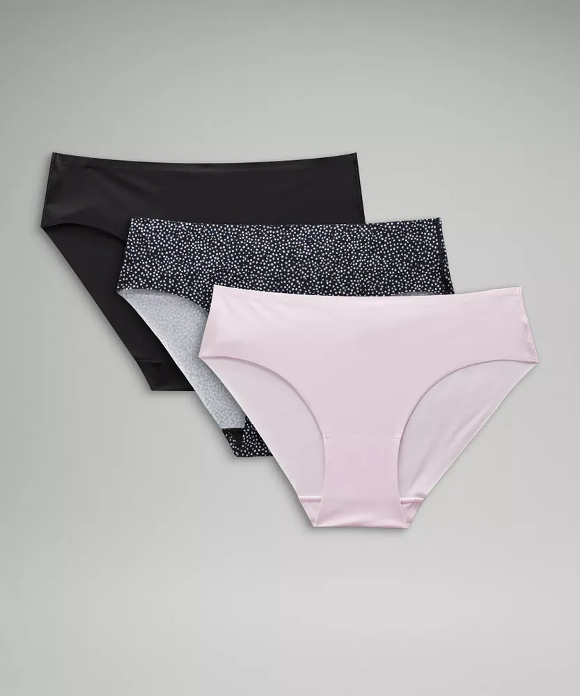 Lululemon athletica InvisiWear Mid Rise Bikini Underwear 3 Pack