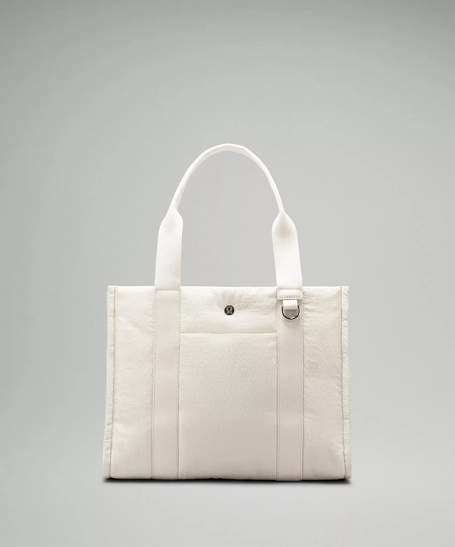★TOUT Y EST★ GNRL Mini Canvas Tote Bag WHITE WBD2L92509 WB Mini Canvas Tote Bag – Queen of Threads Monogramming