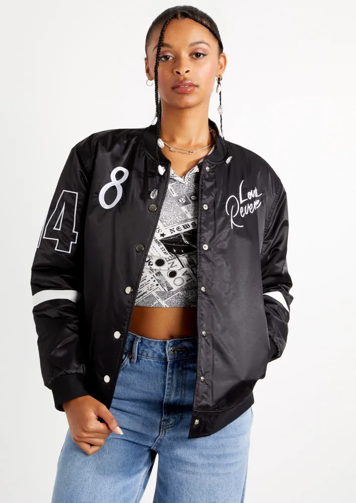 Rue21 Trippie Redd Punk Graphic Bomber Jacket | Hamilton Place