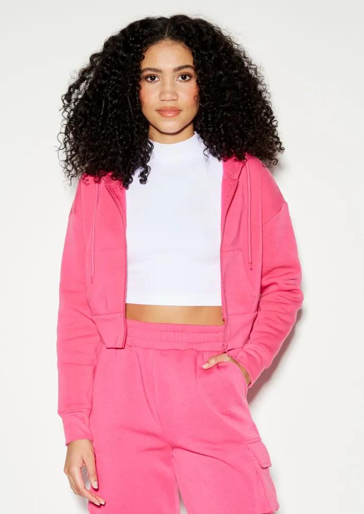 Rue 21 sales cropped hoodie