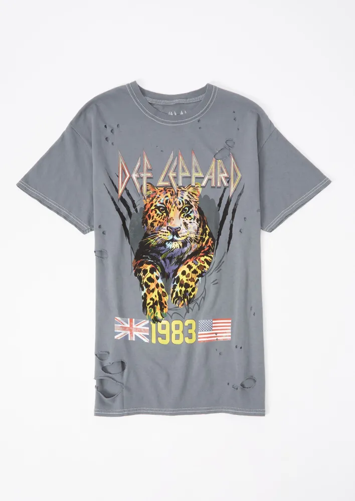 Def leppard hot sale graphic tee