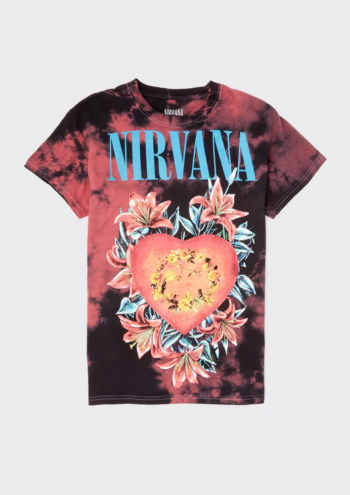 Nirvana tie dye discount sweatshirt