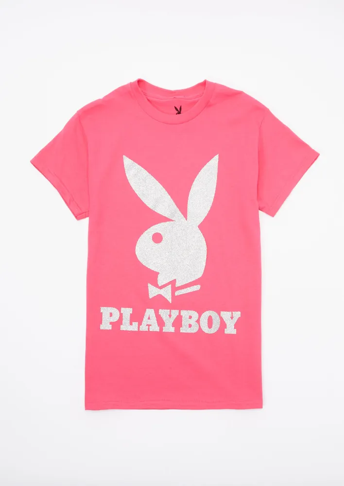 Pink cheap playboy shirt