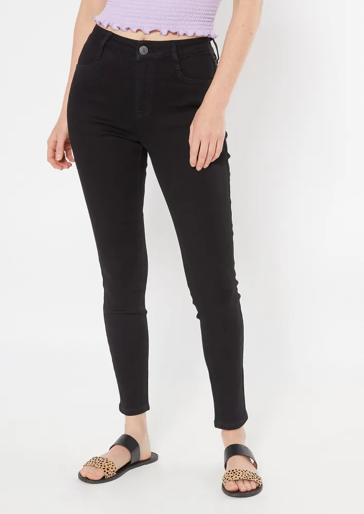 Black jeggings shop short leg