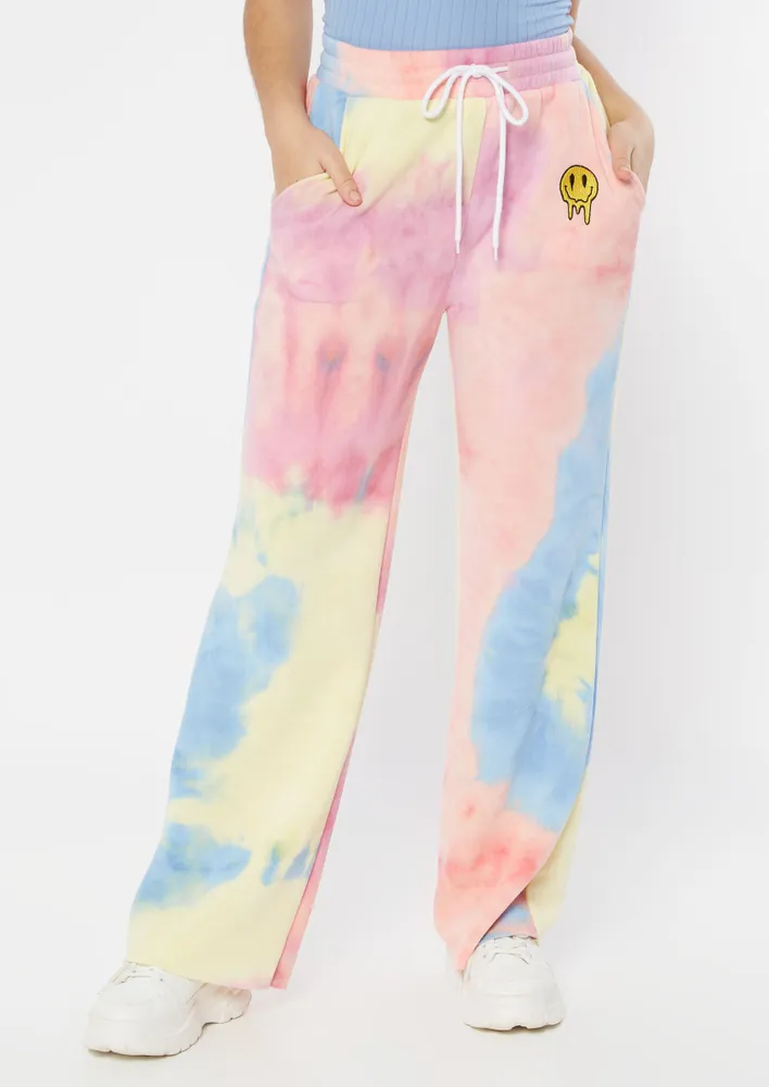 Women's sweatpants tie discount dye