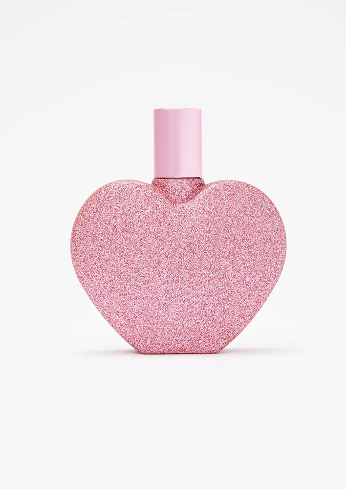 Rue21 Pink Heart Perfume Brazos Mall