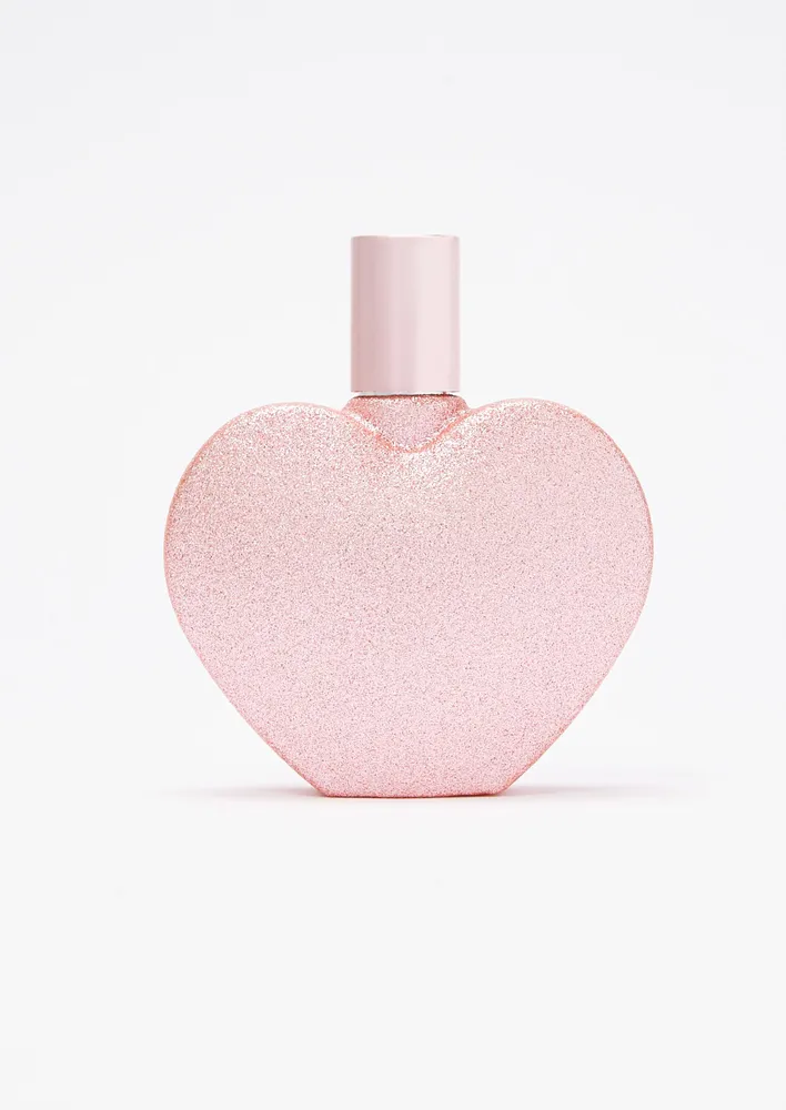 Rue21 Light Pink Heart Perfume Foxvalley Mall