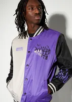 Rue21 Purple Wasted Youth Graphic Bomber Jacket | Foxvalley Mall