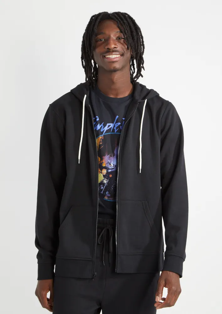 Rue21 Black Zip Up Hoodie | Connecticut Post Mall