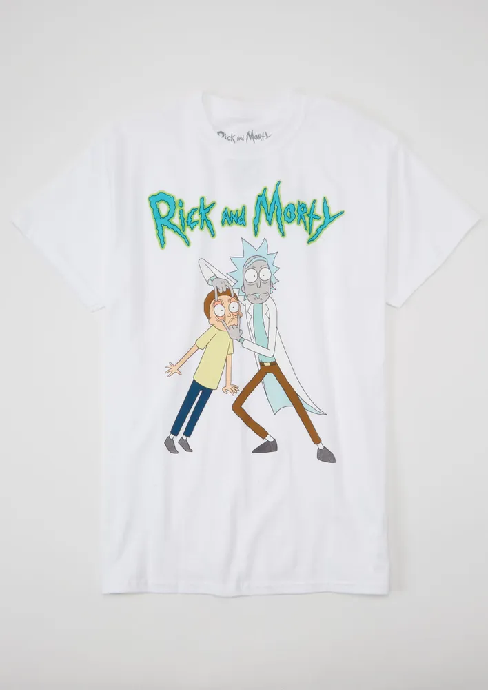 Rick and deals morty graphic tees