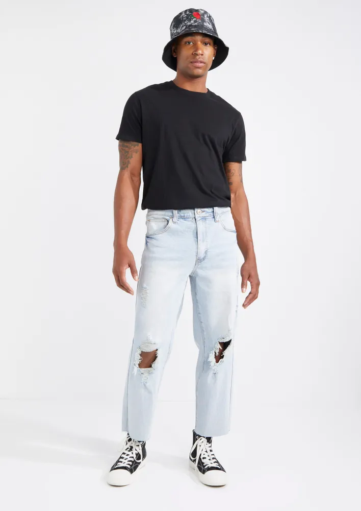 Bershka loose fit on sale jeans