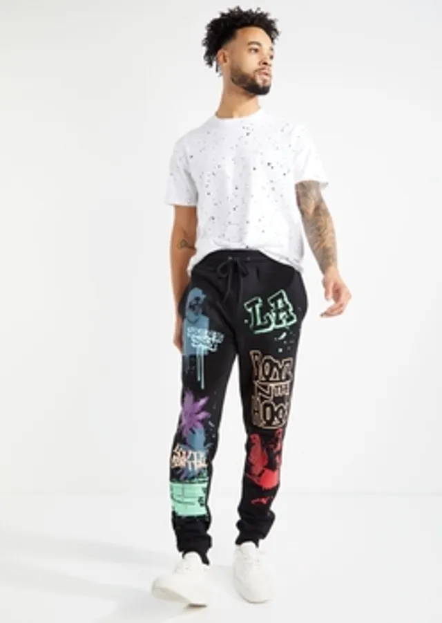 Rue21 Boyz N The Hood Graffiti Graphic Joggers Connecticut Post Mall