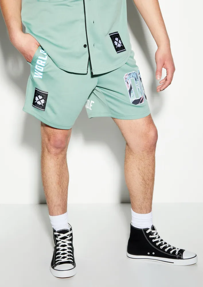 Adidas tropical hot sale shorts