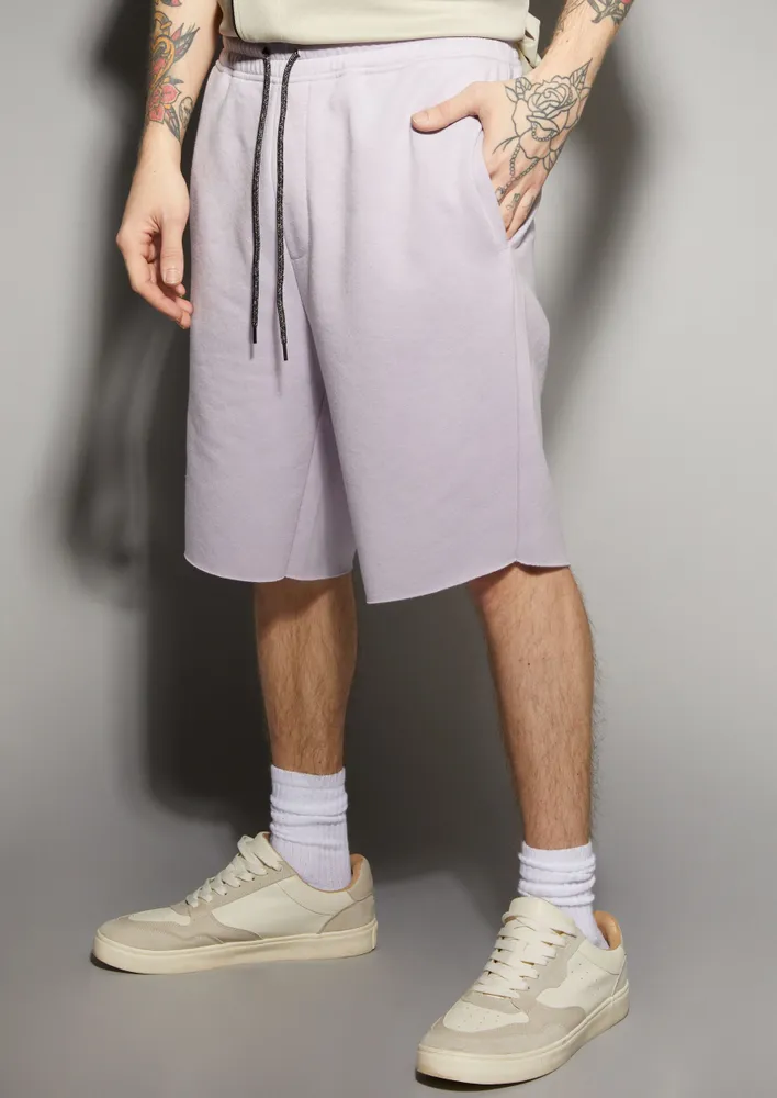 Men's knit clearance jogger shorts