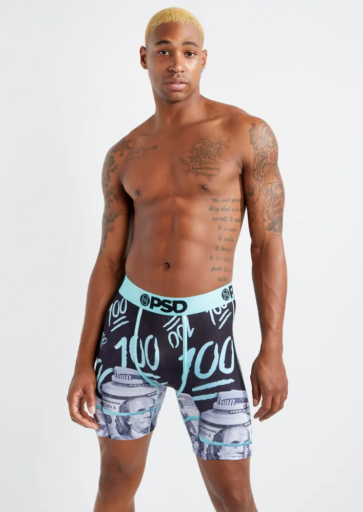 Rue21 PSD 100 Money Print Boxer Briefs Brazos Mall