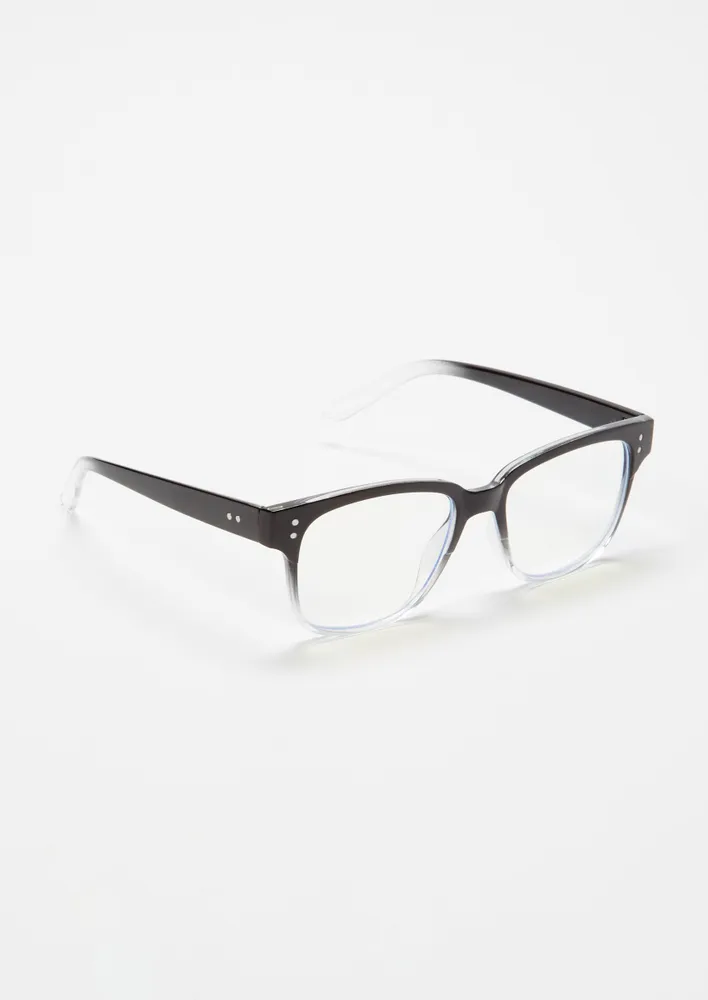 Rue21 Black Ombre Frame Peabody Glasses | Hamilton Place