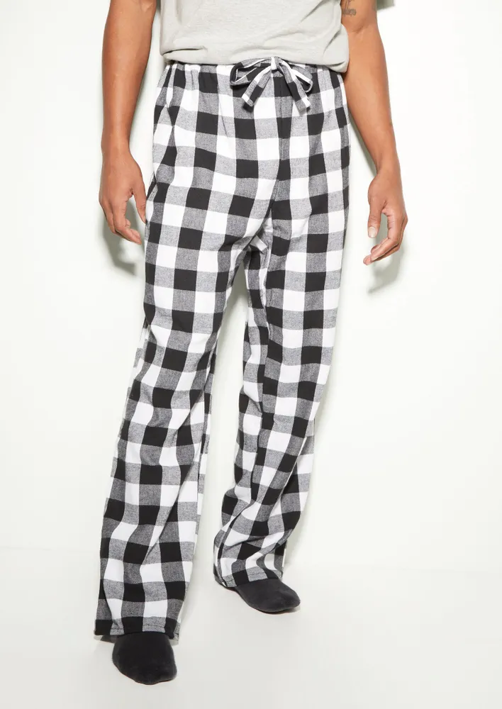 Rue21 Black Flannel Pajama Pants Connecticut Post Mall