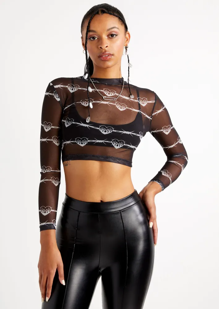 Heart 2025 mesh top