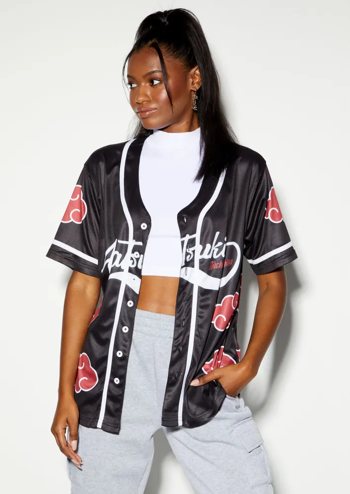 Rue21 Naruto Akatsuki Graphic Baseball Jersey Hamilton Place