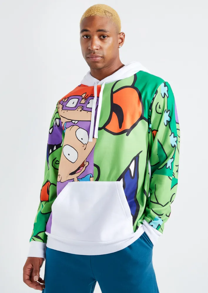 Rue21 Colorblock Rugrats Reptar Graphic Hoodie Brazos Mall