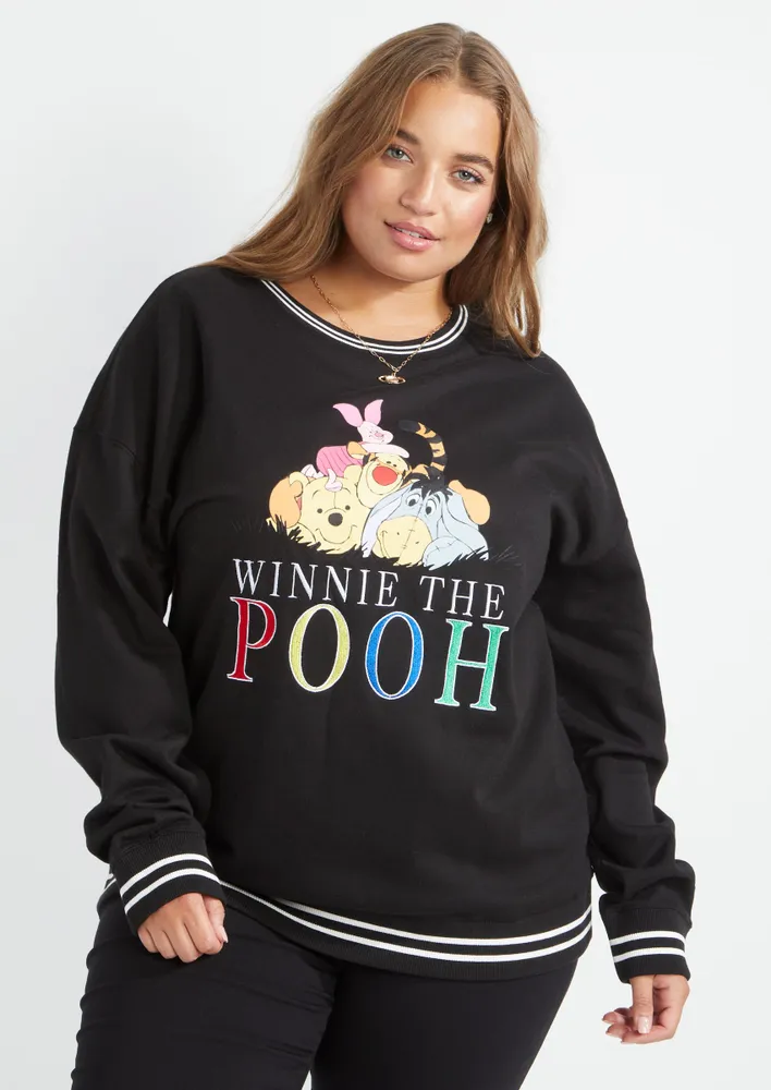 Winnie the pooh crewneck hot sale