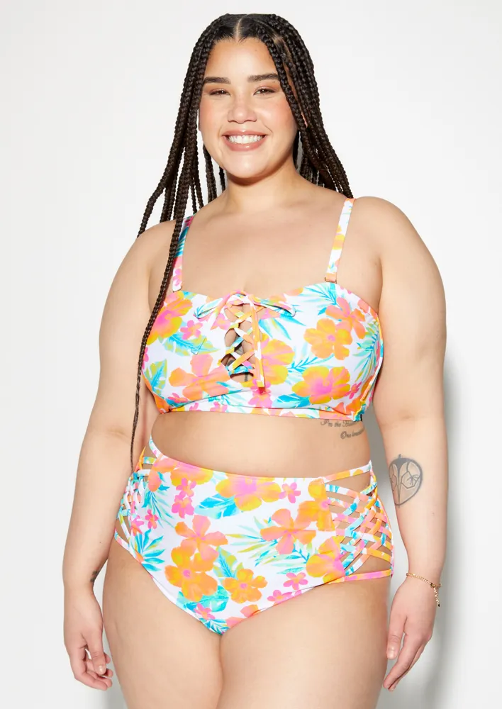 Plus size store swimwear rue21