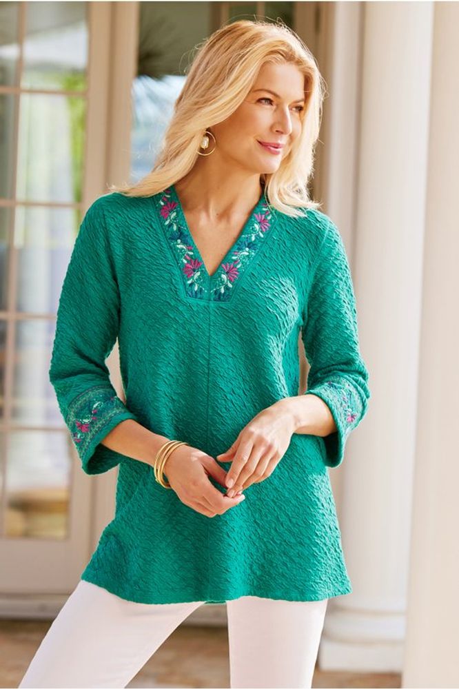 Knit sales tunic top