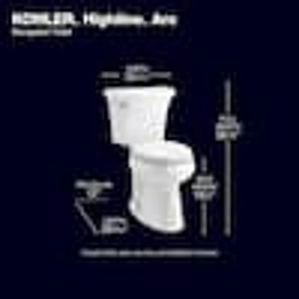 KOHLER Highline Arc The Complete Solution 2Piece 1.28 GPF Single Flush