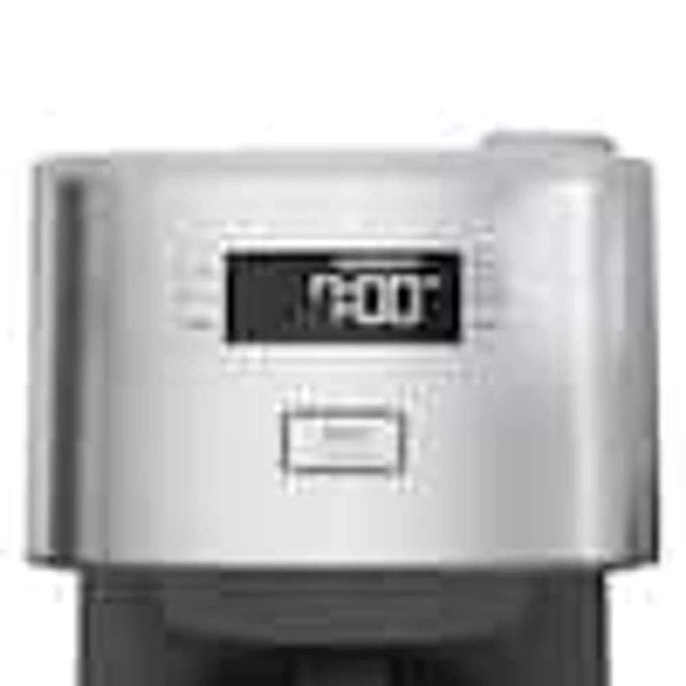 GE Stainless Steel Drip Coffee Maker with 10 Cup Thermal Carafe The