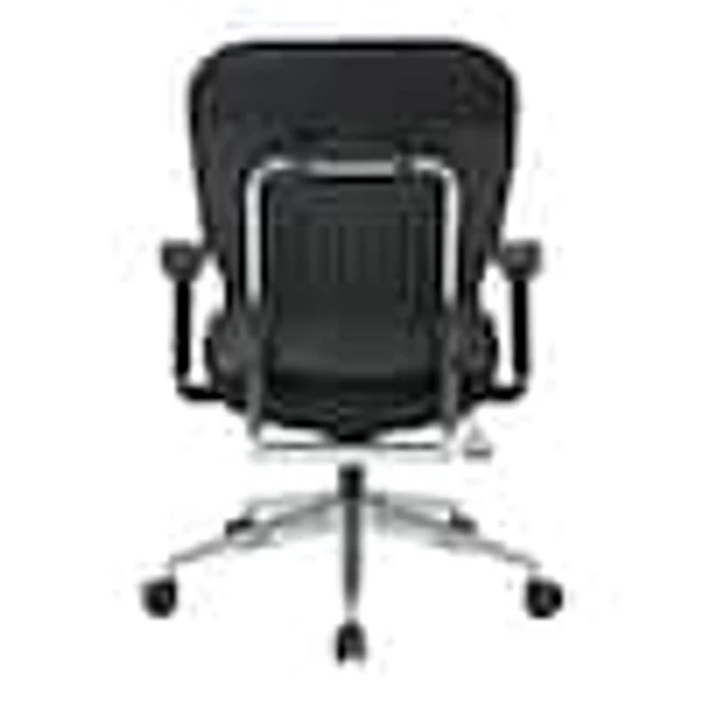 La Z Boy Dearden Big & Tall Executive Chair Bonded Leather Black 