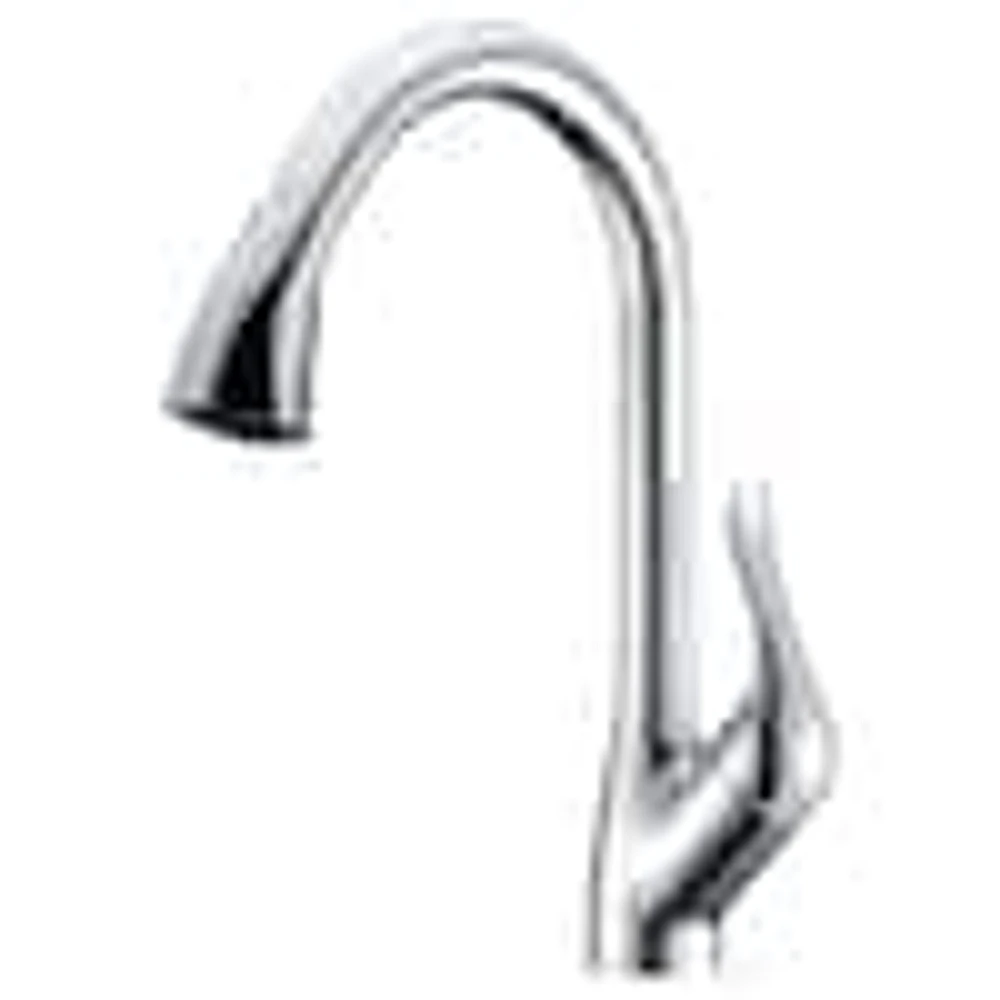 ANZZI Accent Series Single-Handle Pull-Down Sprayer Kitchen Faucet 