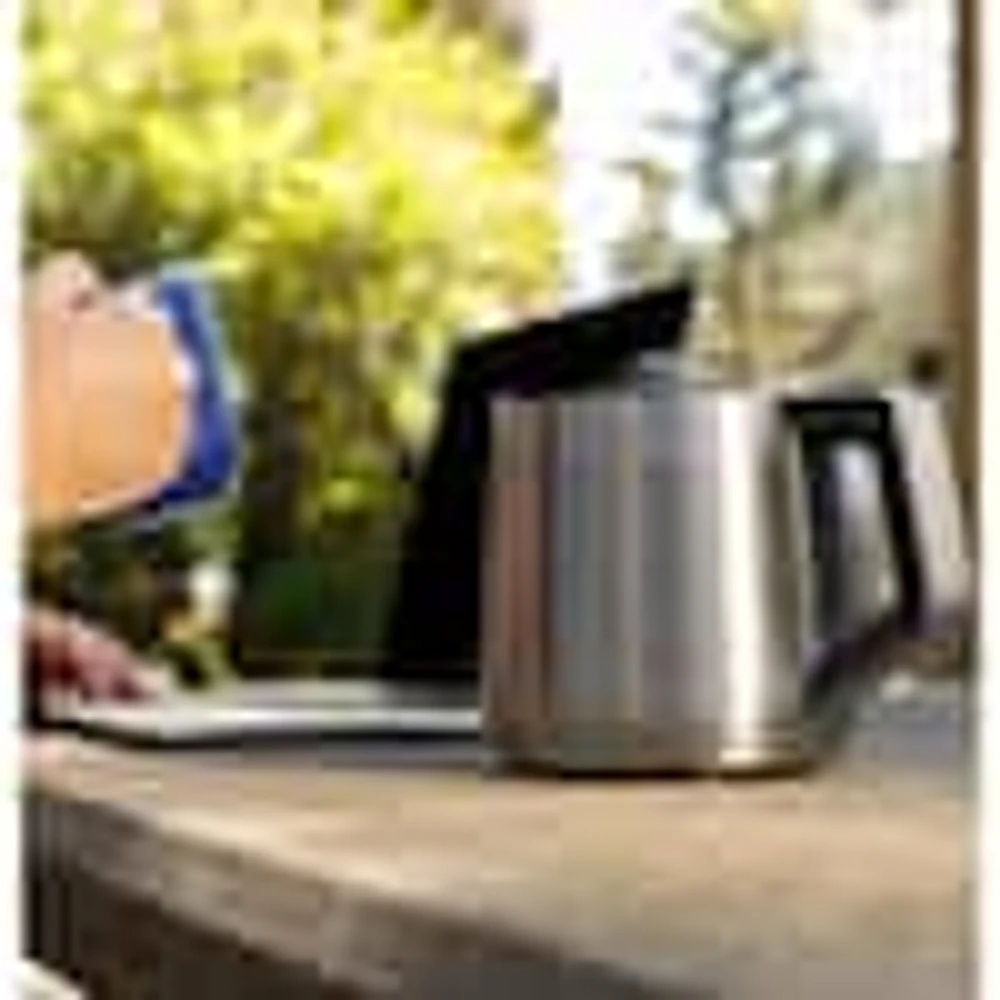 GE Stainless Steel Drip Coffee Maker with 10 Cup Thermal Carafe The