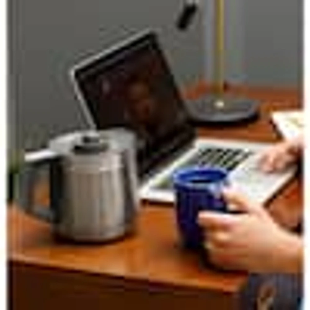 GE Stainless Steel Drip Coffee Maker with 10 Cup Thermal Carafe The