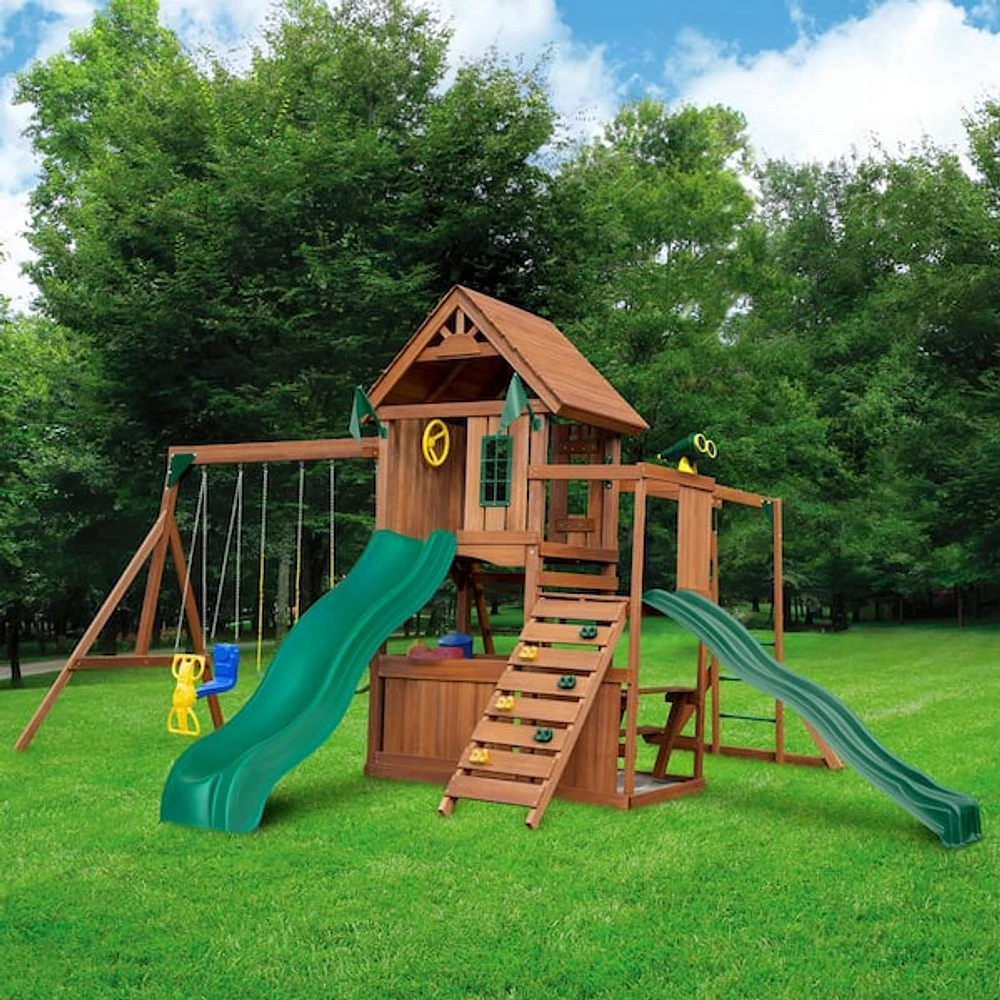 Swing and slide outdoor playsets online