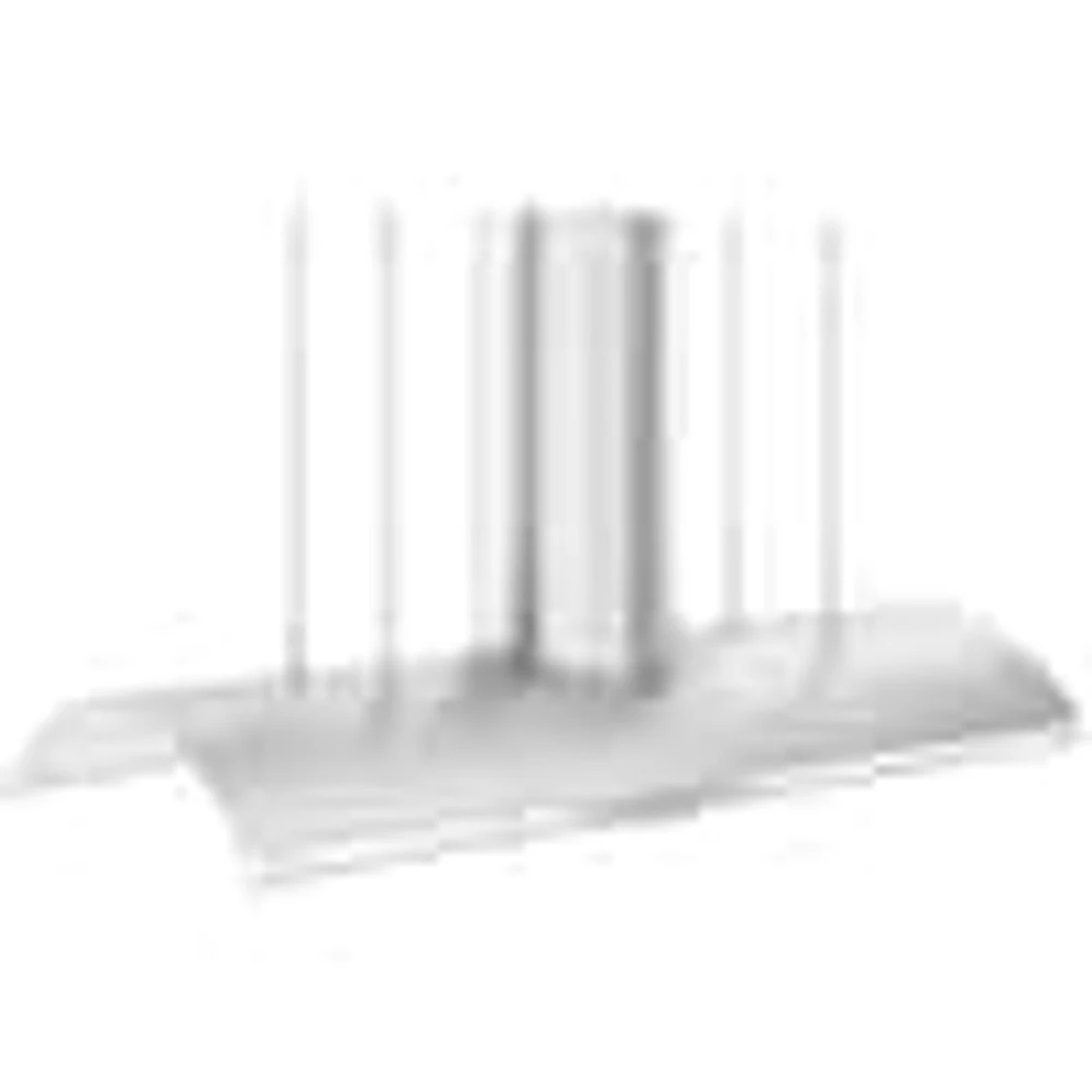 Zephyr Trapeze in. Island Mount Range Hood Shell Only with LED 