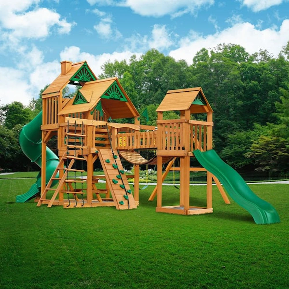 Fashion outdoor wooden playsets