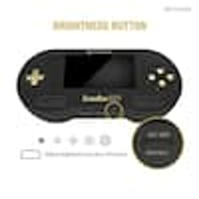 Hyperkin SupaBoy Black Gold Portable Pocket Console for Super NES 