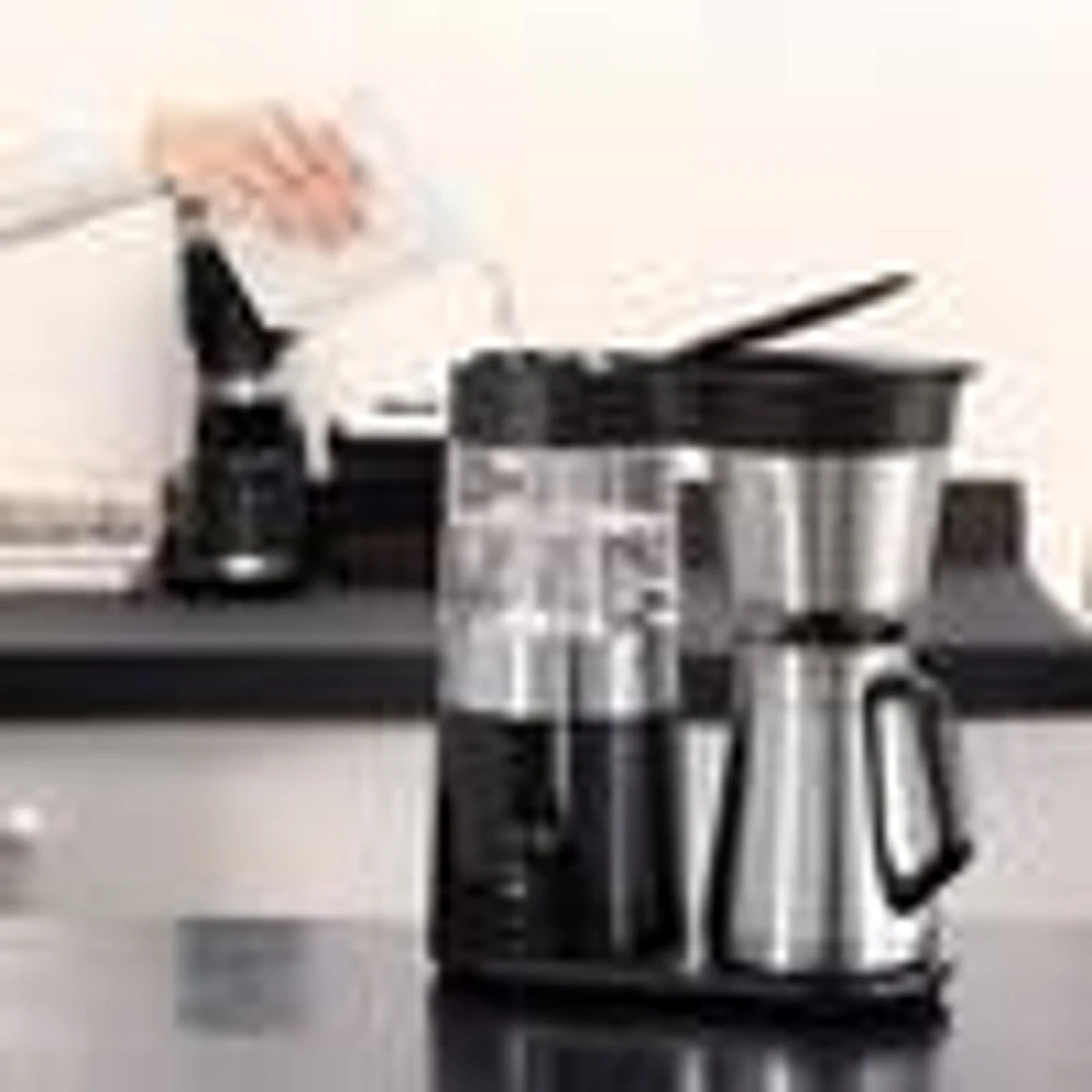 OXO 9-Cup Stainless Steel Drip Coffee Maker with Stainless Steel Carafe ...