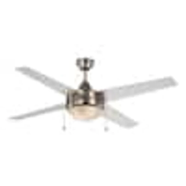 Bel Air Lighting Seltzer 52 In. Indoor Brushed Nickel Traditional 