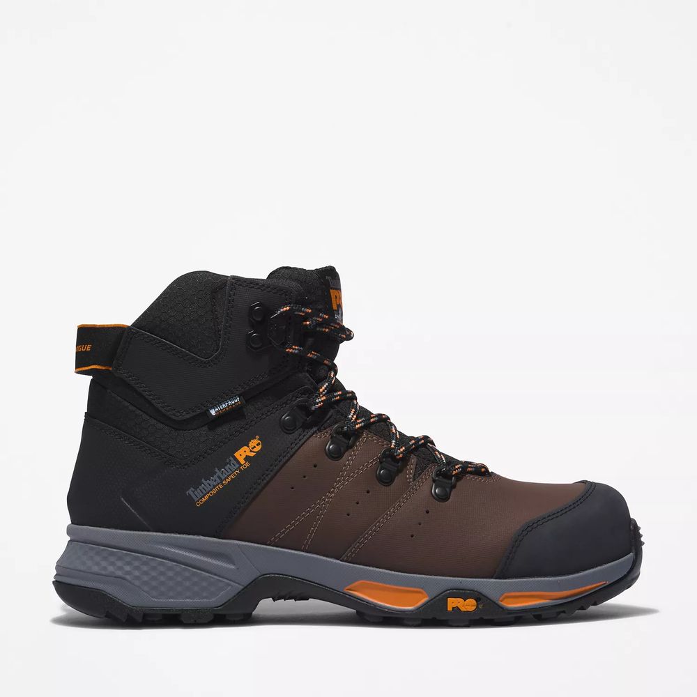 TIMBERLAND | Men's Switchback Waterproof Comp-Toe Work Hikers | Mall of ...
