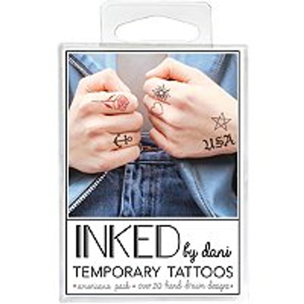 Ulta Inked by Dani Temporary Tattoos The Americana Pack Mall of America®