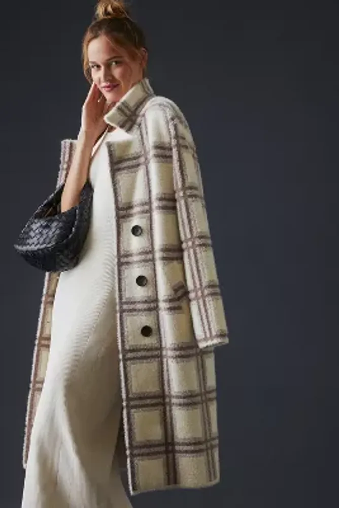 Nvlt berber hotsell plaid coat