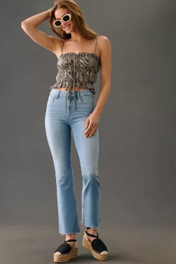 Paige colette crop flare hot sale jeans